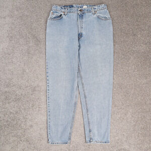 VTG Levi's 550 Relaxed Fit Tapered Leg 31x30 Light Wash Denim Blue Jeans
